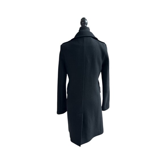 Gerard Darel Wool Coat with Gold Buttons in Black Size 34 (US Size 2) - Picture 3 of 11